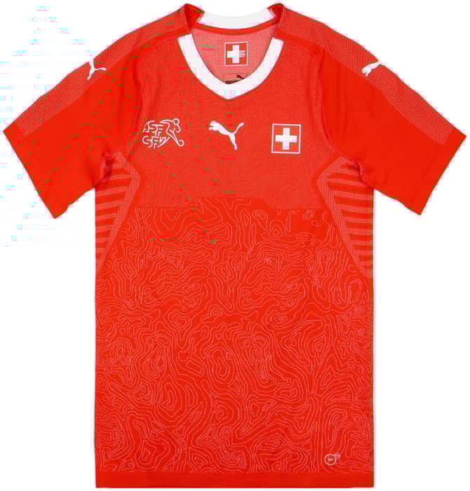 2018-20 Switzerland Authentic Home Shirt - 9/10 - (XL)