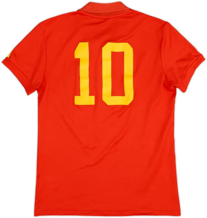 1982-83 Spain adidas Originals Reissue Home Shirt #10 - 8/10 - (M)