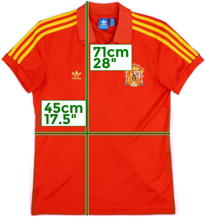 1982-83 Spain adidas Originals Reissue Home Shirt #10 - 8/10 - (M)