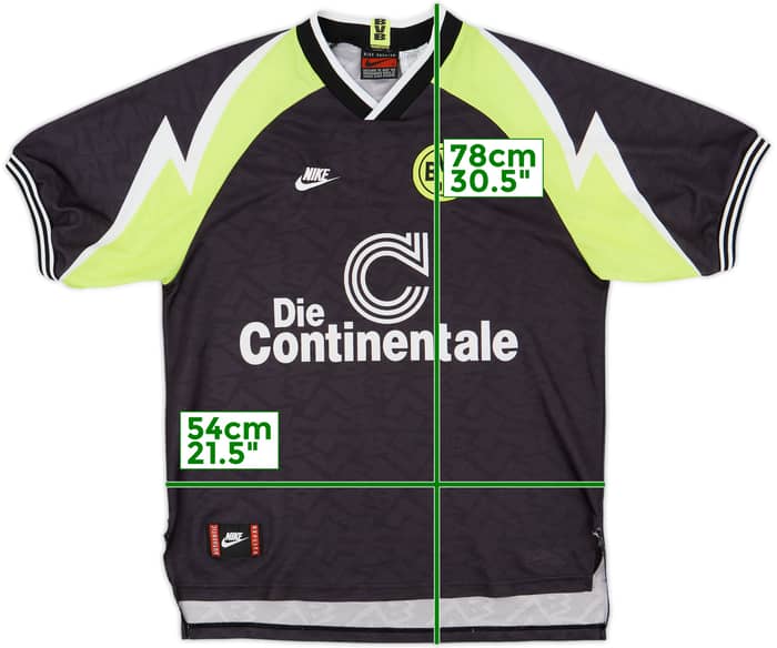 1995-96 Borussia Dortmund Away Shirt - 8/10 - (XL)