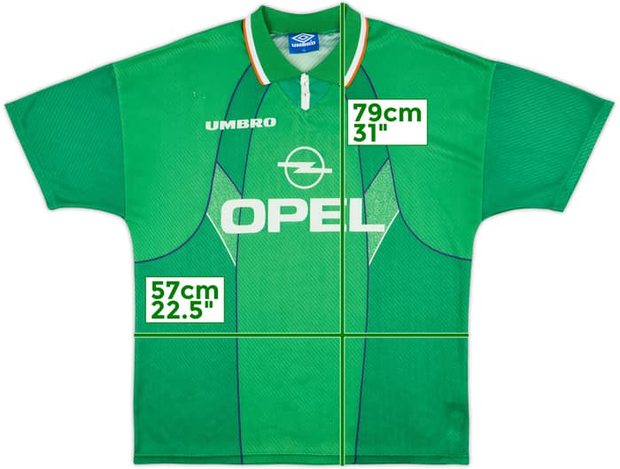 1994 Ireland Home Shirt - 6/10 - (XL)
