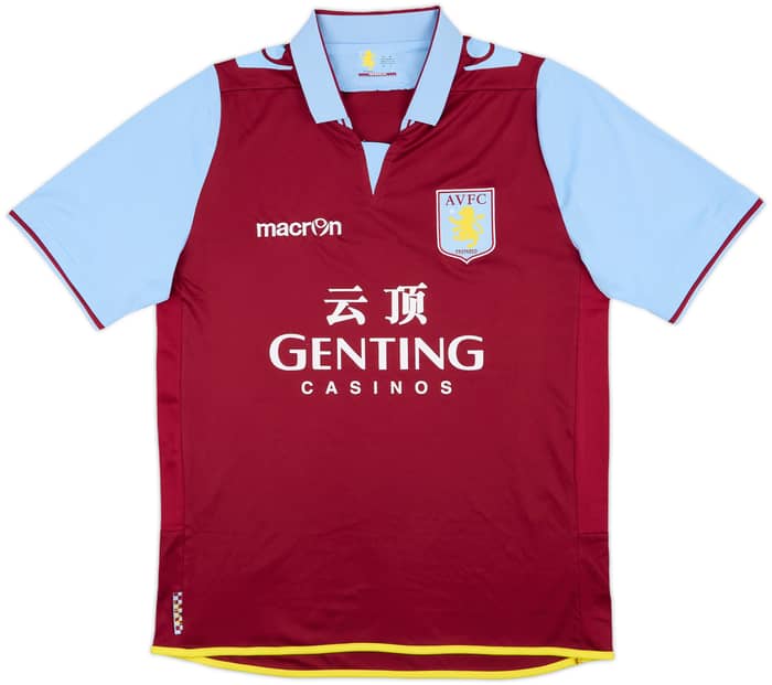 2012-13 Aston Villa Home Shirt Petrov #19 - 7/10 - (M)