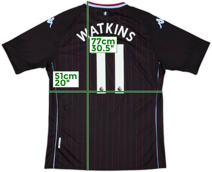 2020-21 Aston Villa Away Shirt Watkins #11 (XL)