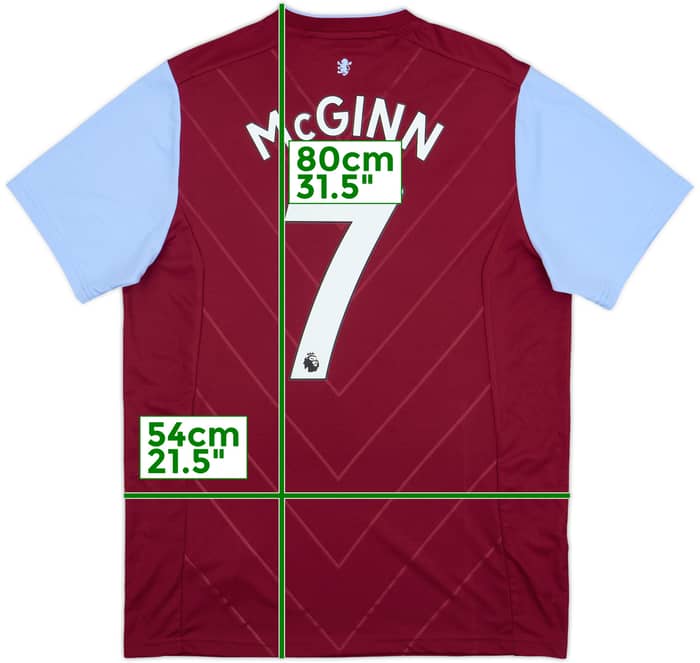 2022-23 Aston Villa Home Shirt McGinn #7 (L)
