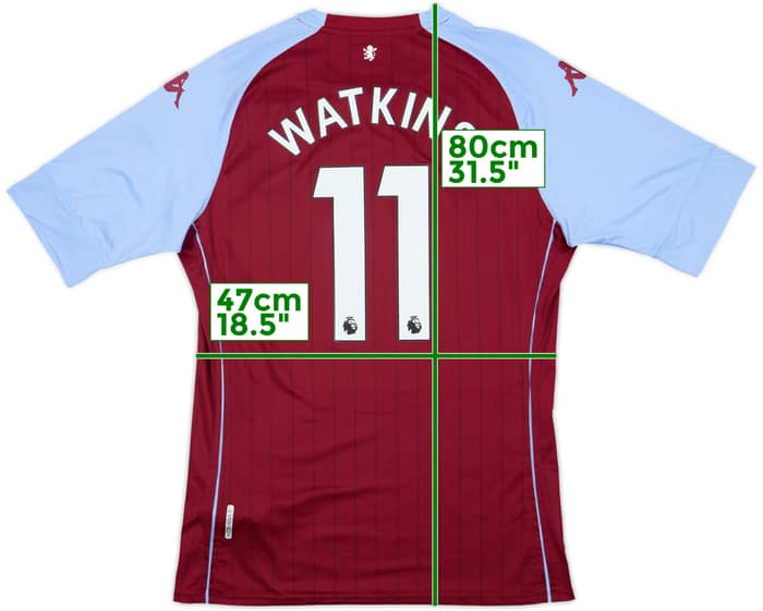 2020-21 Aston Villa Home Shirt Watkins #11 (XXL)