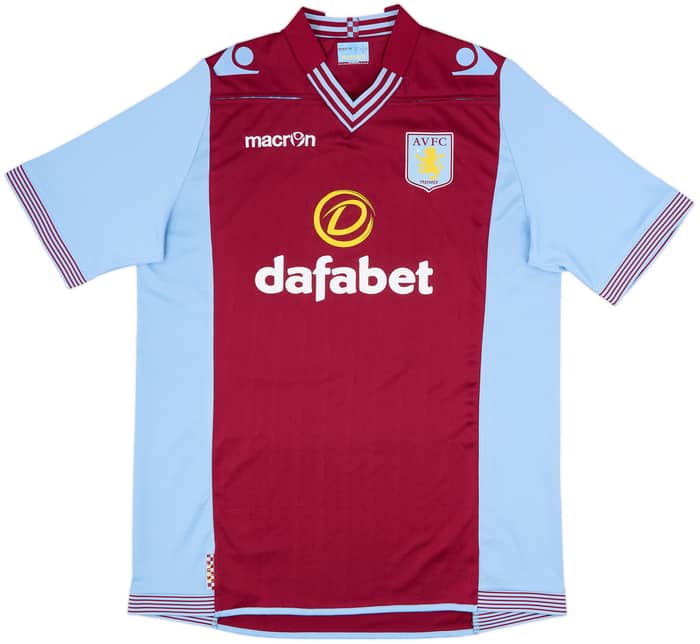 2013-14 Aston Villa Home Shirt Grealish #40 - 10/10 - (3XL)