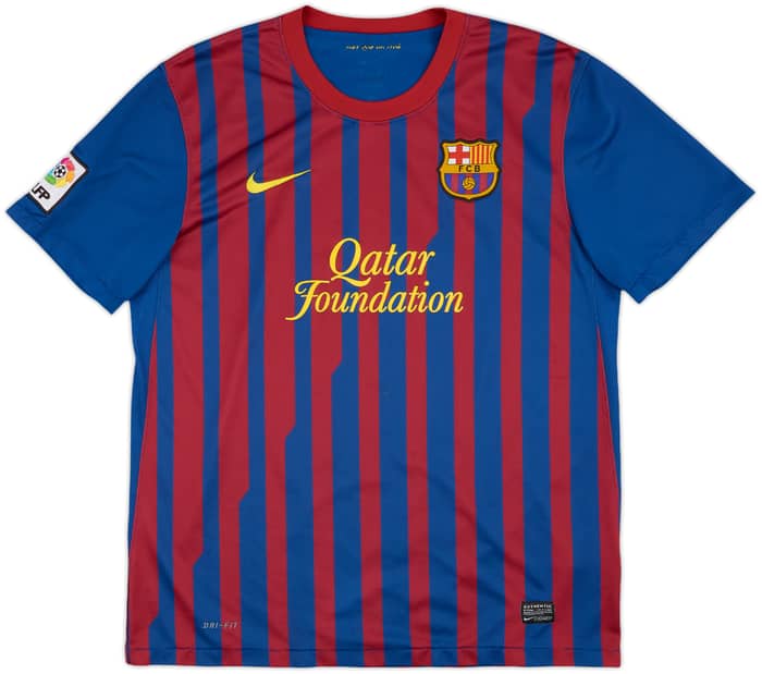 2011-12 Barcelona Home Shirt Messi #10 - 6/10 - (L)