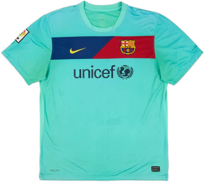 2010-11 Barcelona Away Shirt - 4/10 - (XL)