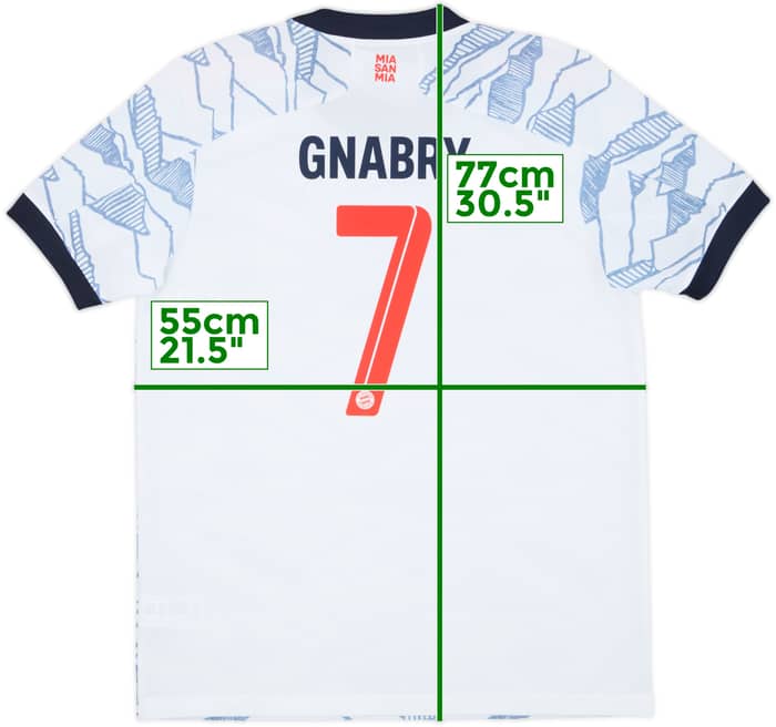 2021-22 Bayern Munich Third Shirt Gnabry #7 (L)