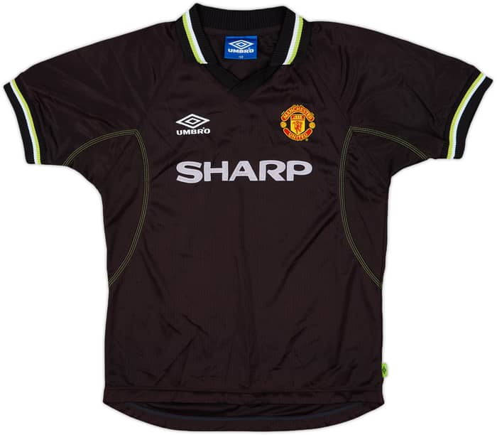 1998-99 Manchester United Third Shirt - 6/10 - (L.Boys)