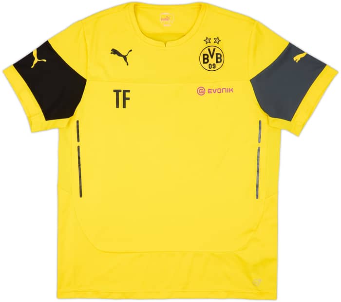 2017-18 Borussia Dortmund Staff Issue Puma Training Shirt TF - 8/10 - (XL)