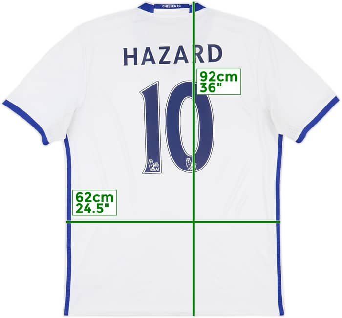 2016-17 Chelsea Third Shirt Hazard #10 - 6/10 - (L)
