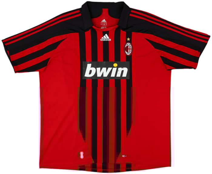 2007-08 AC Milan Home Shirt Ronaldo #99 - 6/10 - (3XL)