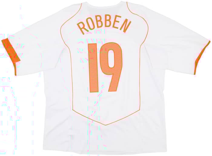 2004-06 Netherlands Away Shirt Robben #19 - 8/10 - (XL)