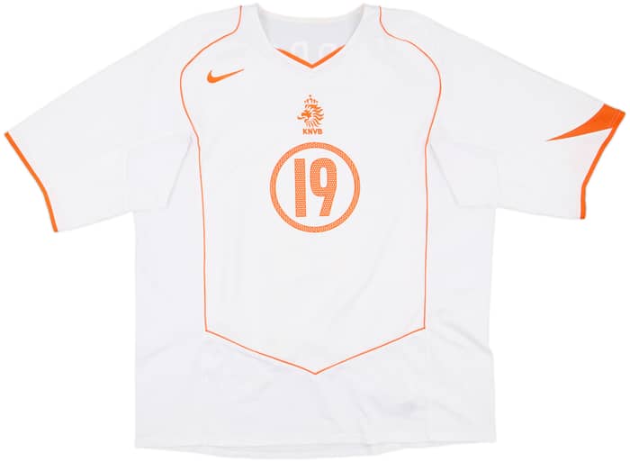2004-06 Netherlands Away Shirt Robben #19 - 8/10 - (XL)