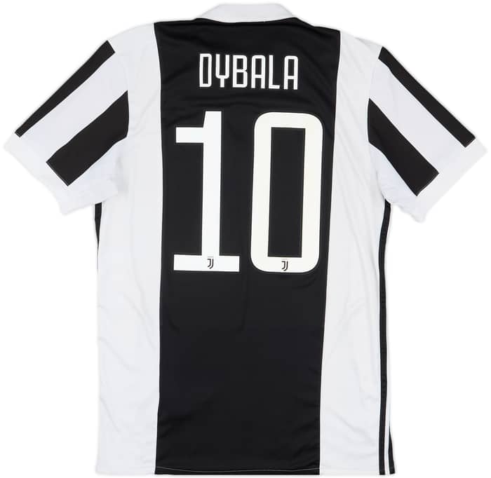 2017-18 Juventus Home Shirt Dybala #10 - 5/10 - (M)