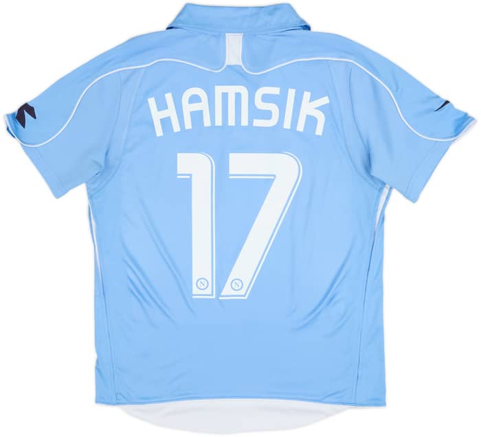2008-09 Napoli Home Shirt Hamsik #17 - 7/10 - (S)