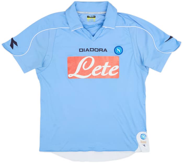 2008-09 Napoli Home Shirt Hamsik #17 - 7/10 - (S)