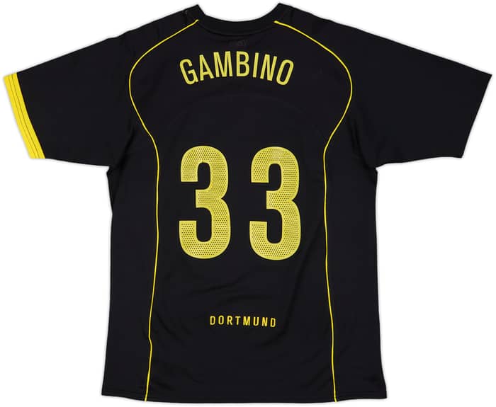 2004-05 Borussia Dortmund Basic Away Shirt Gambino #33 - 7/10 - (XL.Boys)