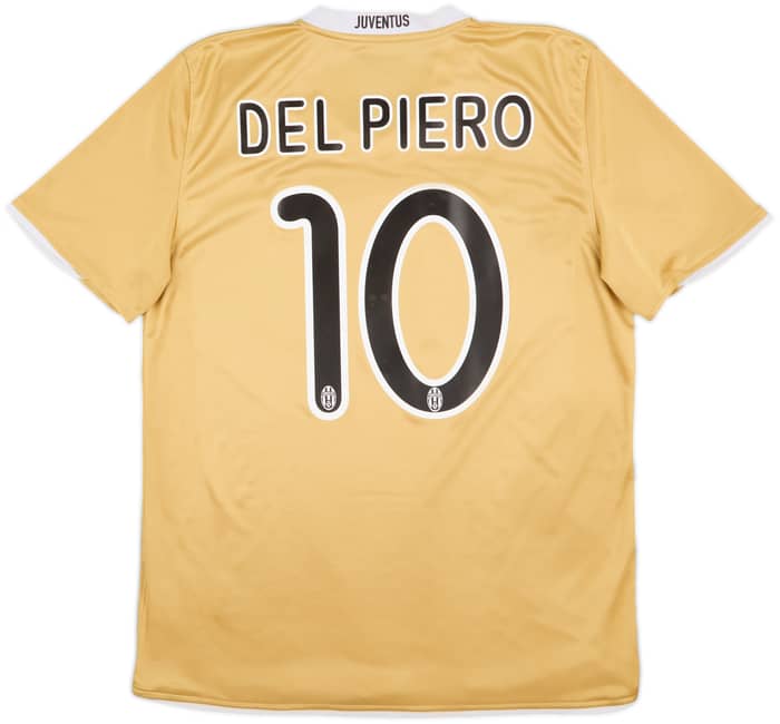 2008-09 Juventus Away Shirt Del Piero #10 - 6/10 - (L)