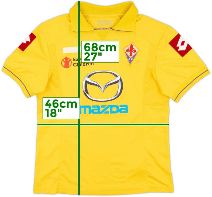 2011-12 Fiorentina Away Shirt - 5/10 - (S)
