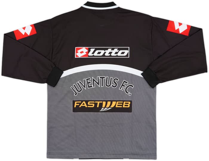 2000-01 Juventus 'Scuola Calcio' Player Issue Training L/S Shirt #61 - 9/10 - (S)