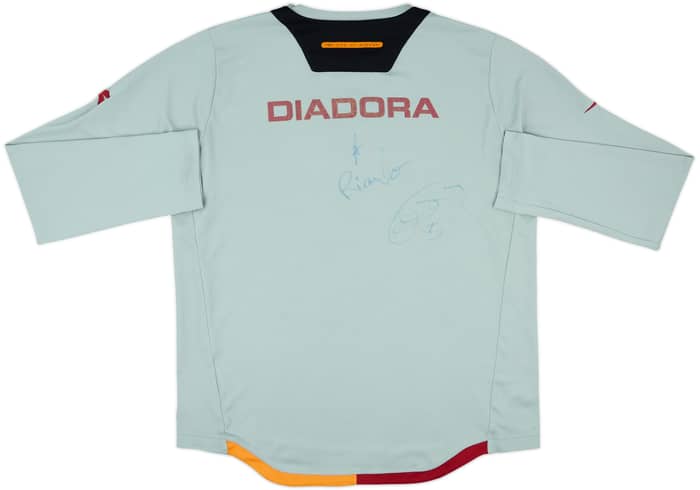 2006-07 Roma Diadora Training L/S Shirt - 5/10 - (L)