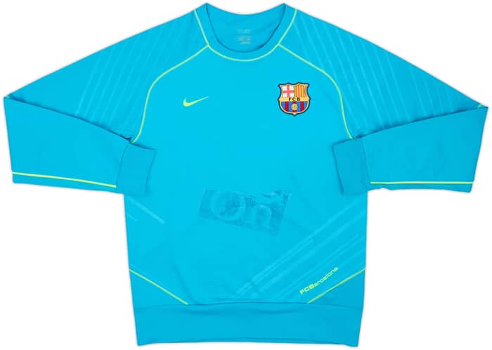 2007-08 Barcelona Nike Sweat Top - 4/10 - (L)