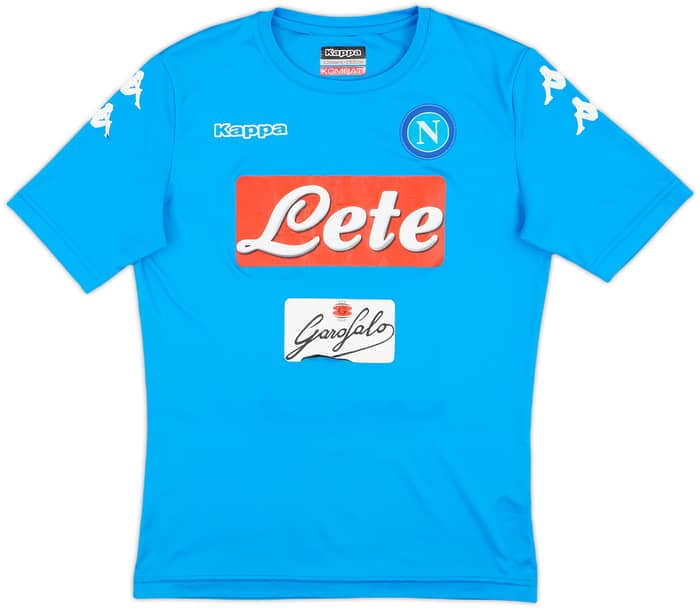 2016-17 Napoli Home Shirt - 5/10 - (L.Boys)