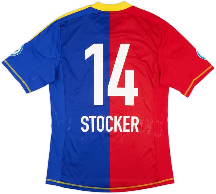 2012-13 FC Basel Home Shirt Stocker #14 - 5/10 - (M)