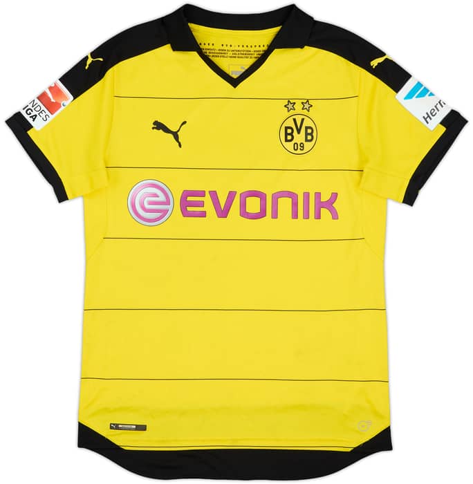 2015-16 Borussia Dortmund Home Shirt Mkhitaryan #10 - 7/10 - (M)