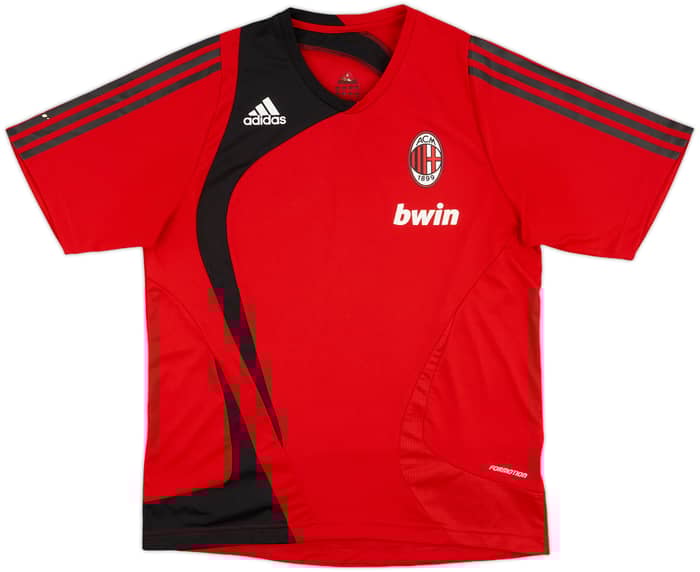 2007-08 AC Milan adidas Formotion Training Shirt - 9/10 - (M)