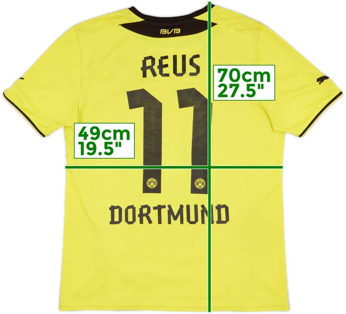 2013-14 Borussia Dortmund Home Shirt Reus #11 - 6/10 - (M)