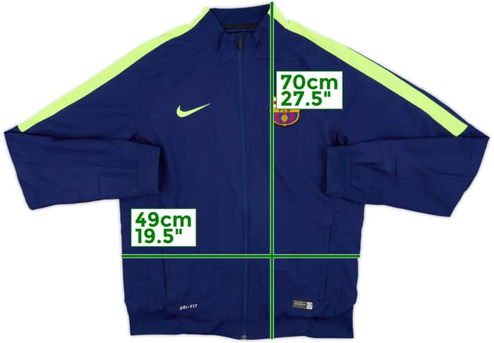 2014-15 Barcelona Nike Track Jacket - 8/10 - (M)