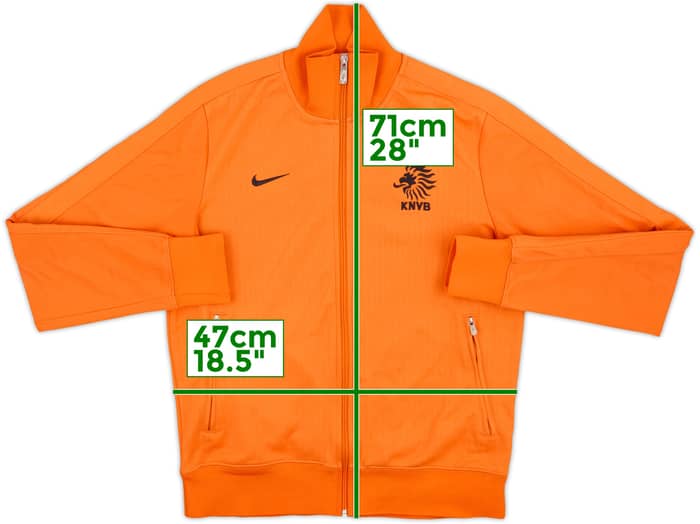 2012-13 Netherlands Nike N98 Track Jacket - 9/10 - (M)