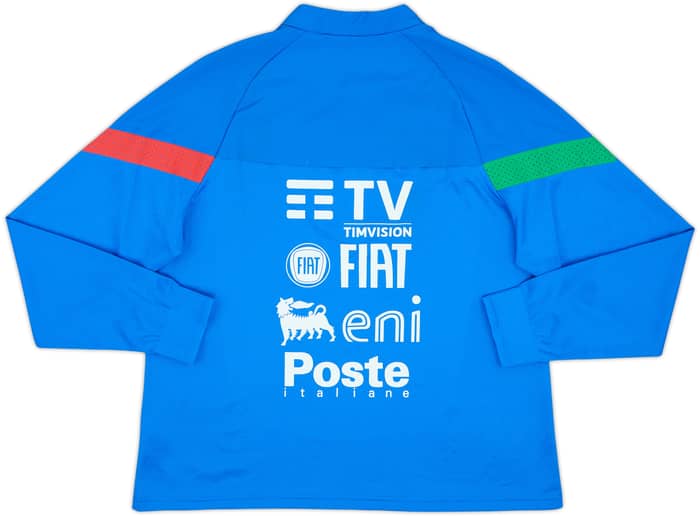 2022-23 Italy Puma 1/4 Zip Training Top - 8/10 - (XL.Boys)