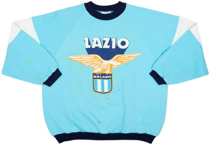 1990-91 Lazio Le Felpe dei Grandi Club Sweat Top - 4/10 - (M)