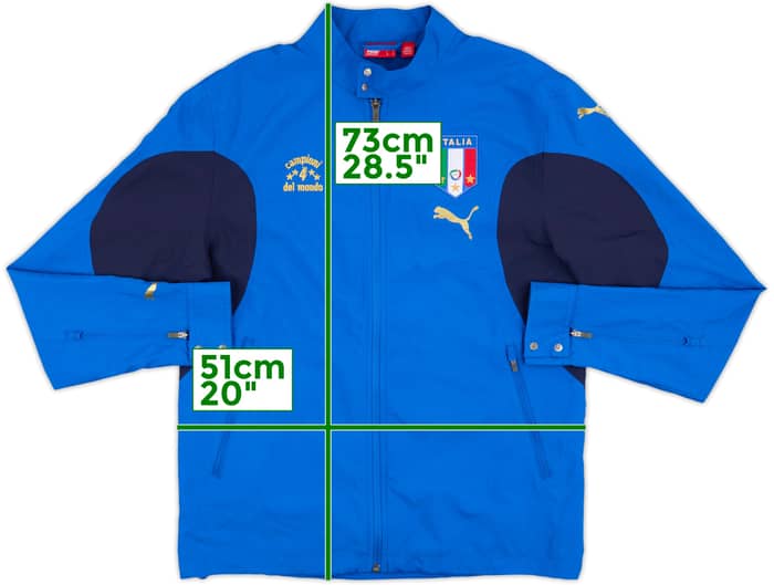 2006 Italy Puma Track Jacket - 9/10 - (S)