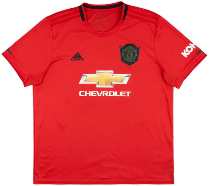 2019-20 Manchester United Home Shirt B.Fernandes #18 - 8/10 - (XL)