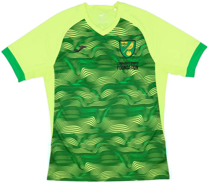 2021-22 Norwich Joma Training Shirt - 8/10 - (L)