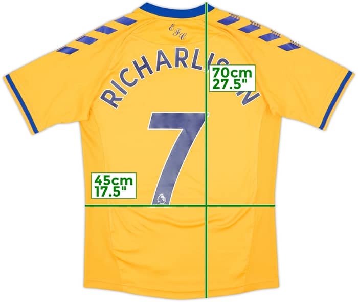 2020-21 Everton Away Shirt Richarlison #7 - 8/10 - (S)