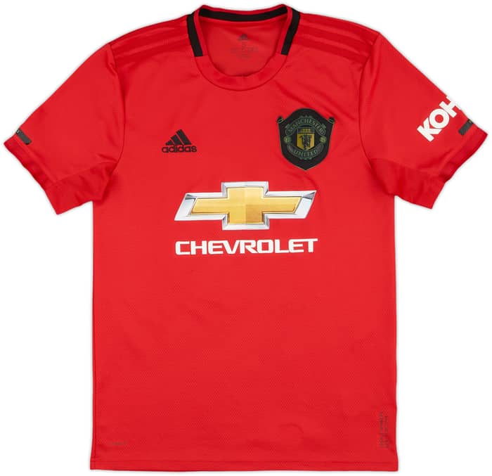 2019-20 Manchester United Home Shirt B.Fernandes #18 - 6/10 - (S)