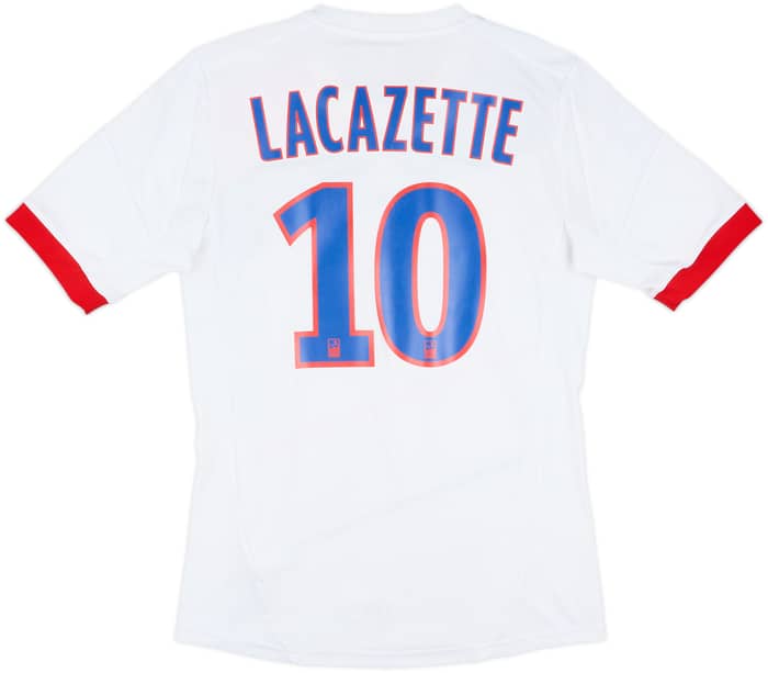 2012-13 Lyon Home Shirt Lacazette #10 - 6/10 - (S)