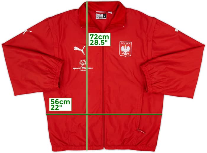 2002-04 Poland Special Olympics Puma Track Jacket - 8/10 - (M)