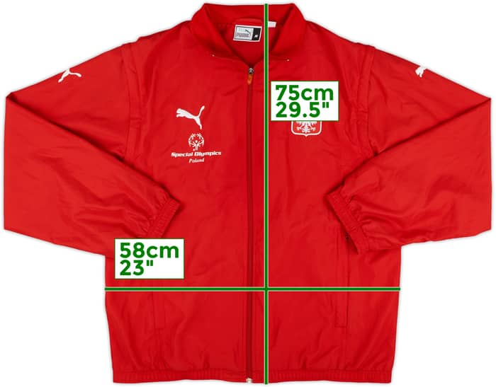 2006-08 Poland 'Special Olympics' Puma Track Jacket - 9/10 - (L)