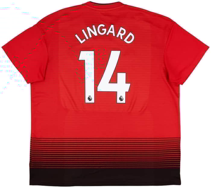 2018-19 Manchester United Home Shirt Lingard #14 - 9/10 - (XXL)