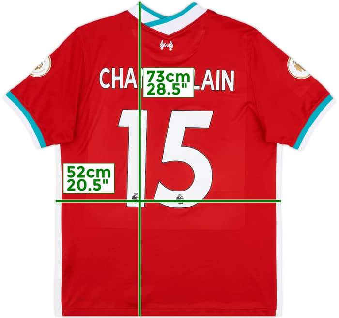 2020-21 Liverpool Home Shirt Chamberlain #15 - 5/10 - (L)