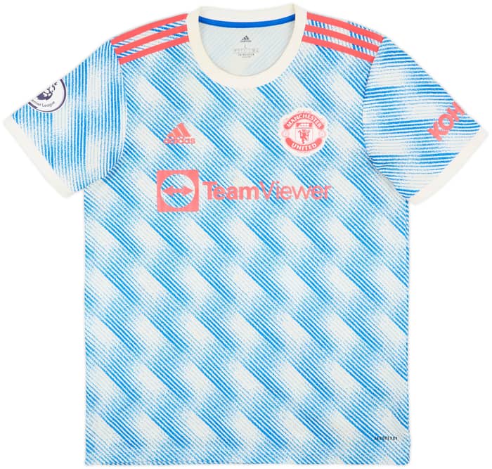 2021-22 Manchester United Away Shirt B.Fernandes #18 - 6/10 - (L)