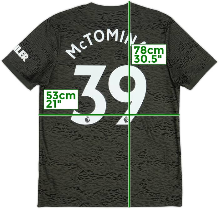 2020-21 Manchester United Away Shirt McTominay #39 - 8/10 - (L)