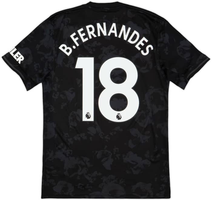 2019-20 Manchester United Third Shirt B.Fernandes #18 - 9/10 - (S)
